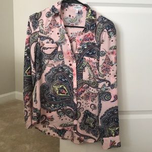 Paisley Portifino Express Button Down, S